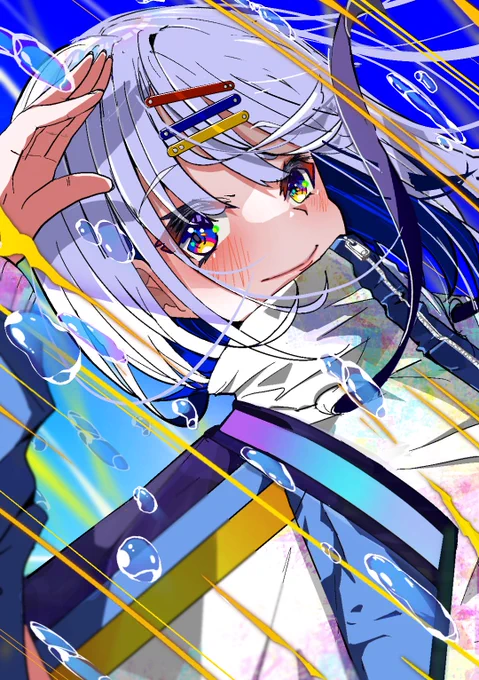 #イラスト 194枚目 「夜明けスプラッシュ」 