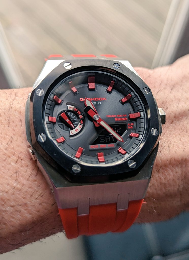 ginger_monkeey's tweet photo. #skxmod #casioak
Like how this one turned out 🤩 https://t.co/sP4Uyyotdm