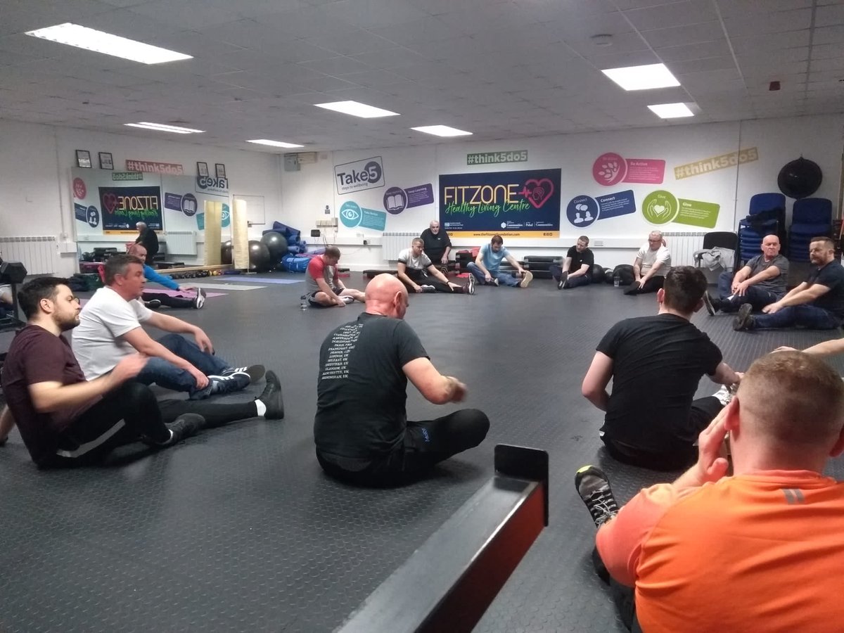 FitzoneThe's tweet photo. The men  were out in force this week with nearly 40 men attending the HIM mens group and mens health and well-being programme #MensHealth #mentalhealth #PhysicalActivity https://t.co/R9hCUWuW2a