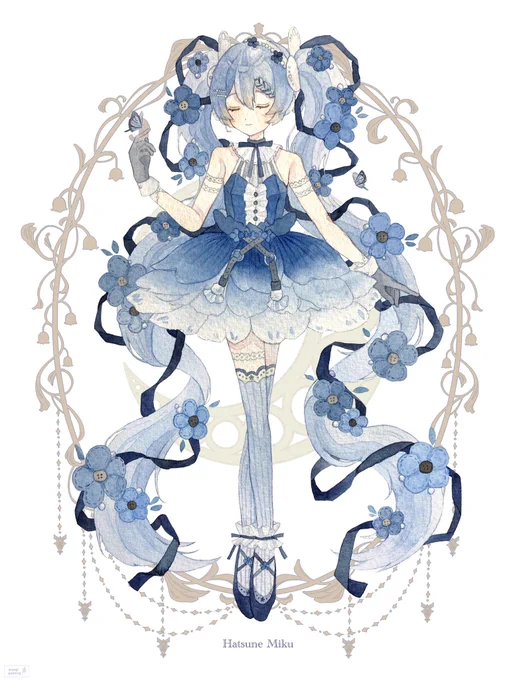 Flower Miku #初音ミク 