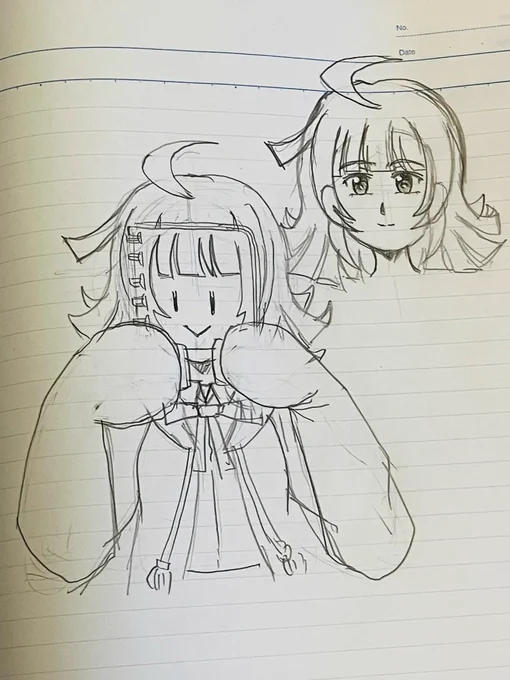 推しを記憶だけで描くチャレンジ
璃奈ちゃん
うん!これは安定してる!! 