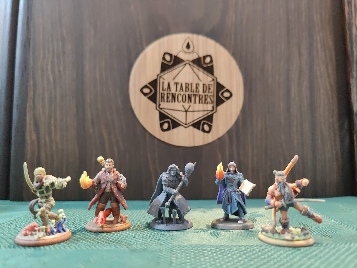 On continue (en off) l'acte 5 d'Anathazerïn pour inaugurer le super écran de <a href="/MythicWood/">Mythic Wood</a> et les nouvelles fig <a href="/HeroForgeMinis/">Hero Forge</a>
#jdr