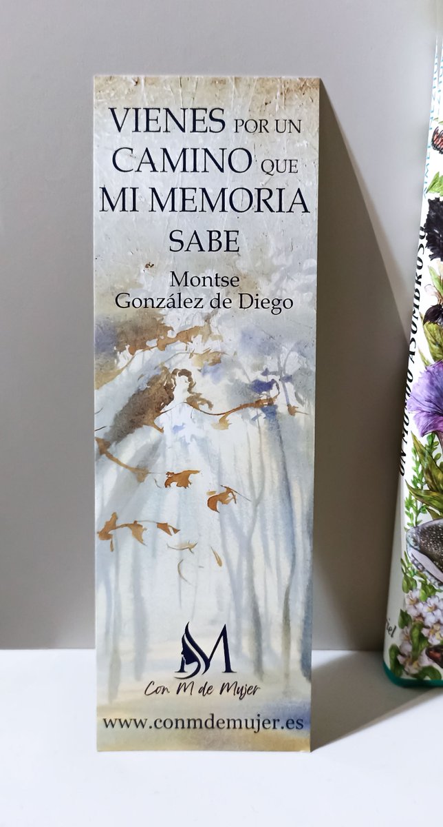 MontseGdD's tweet photo. Viernes 20 de enero. Presentación de mi libro «Vienes por un camino que mi memoria sabe» (editorial Con M de mujer). https://t.co/uLe2Z1nkrz