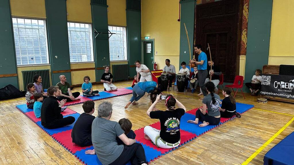 Great Kids and Parent classes today at ICC - Remember first class is free in #nottingham - DM for details. 

Follow <a href="/caponotts/">CapoeiraNottingham</a> for the community.

#CapoNotts
#Capoeira #CapoeiraParaTodos #CapoeiraUK #Nottinghamfitness #movementflow #capoeiralifestyle
 #l… instagr.am/p/CnZLrO5oQEE/