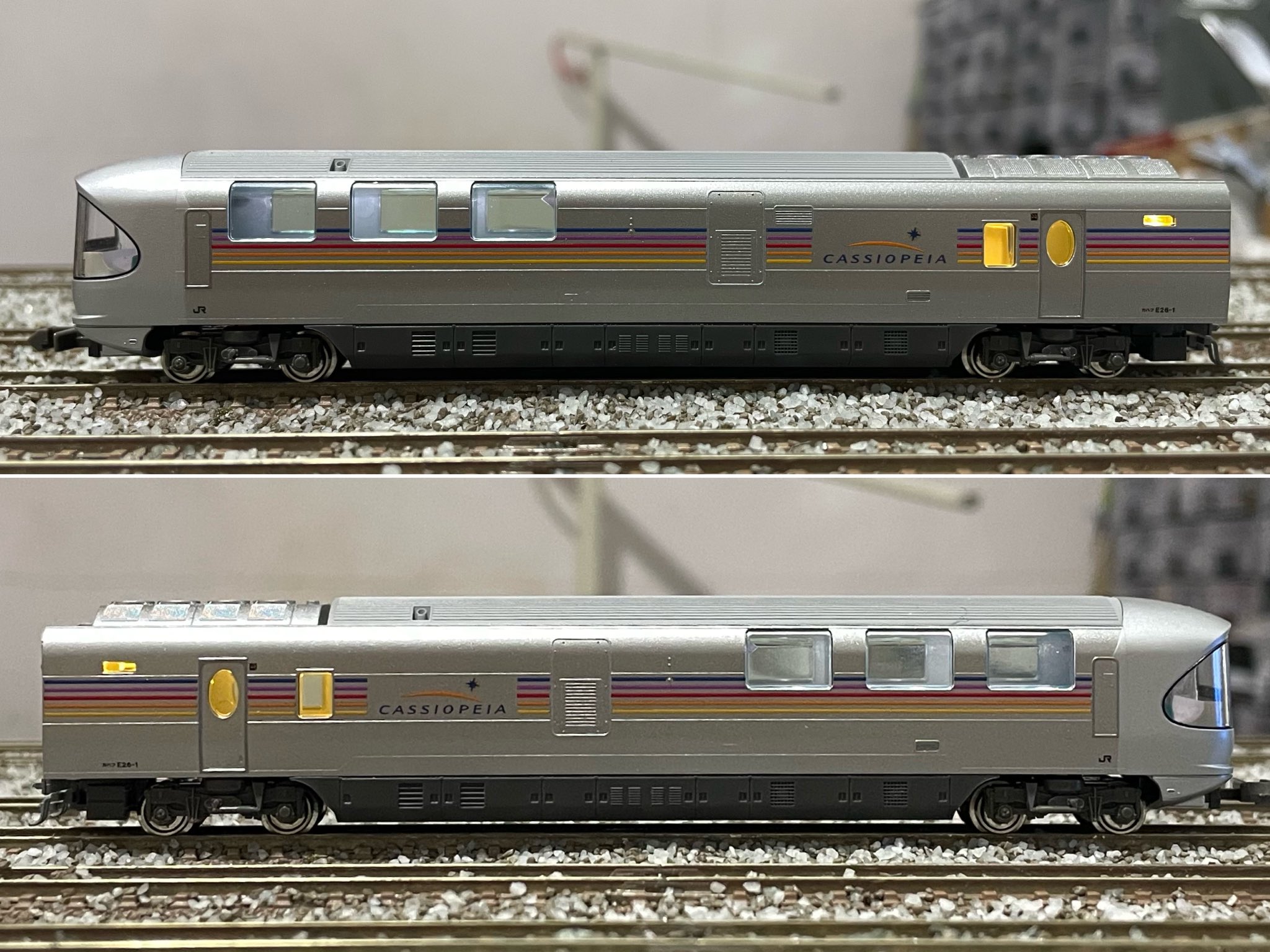 DENSHA.me ® в X: „E26系カシオペア専用室内灯の各種仕様です