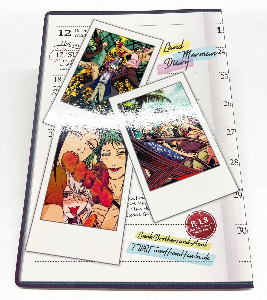 青井硝子 同人誌9冊セット 同人誌紹介ブログ更新】 写真風のイラストはまるで本物の写真のように