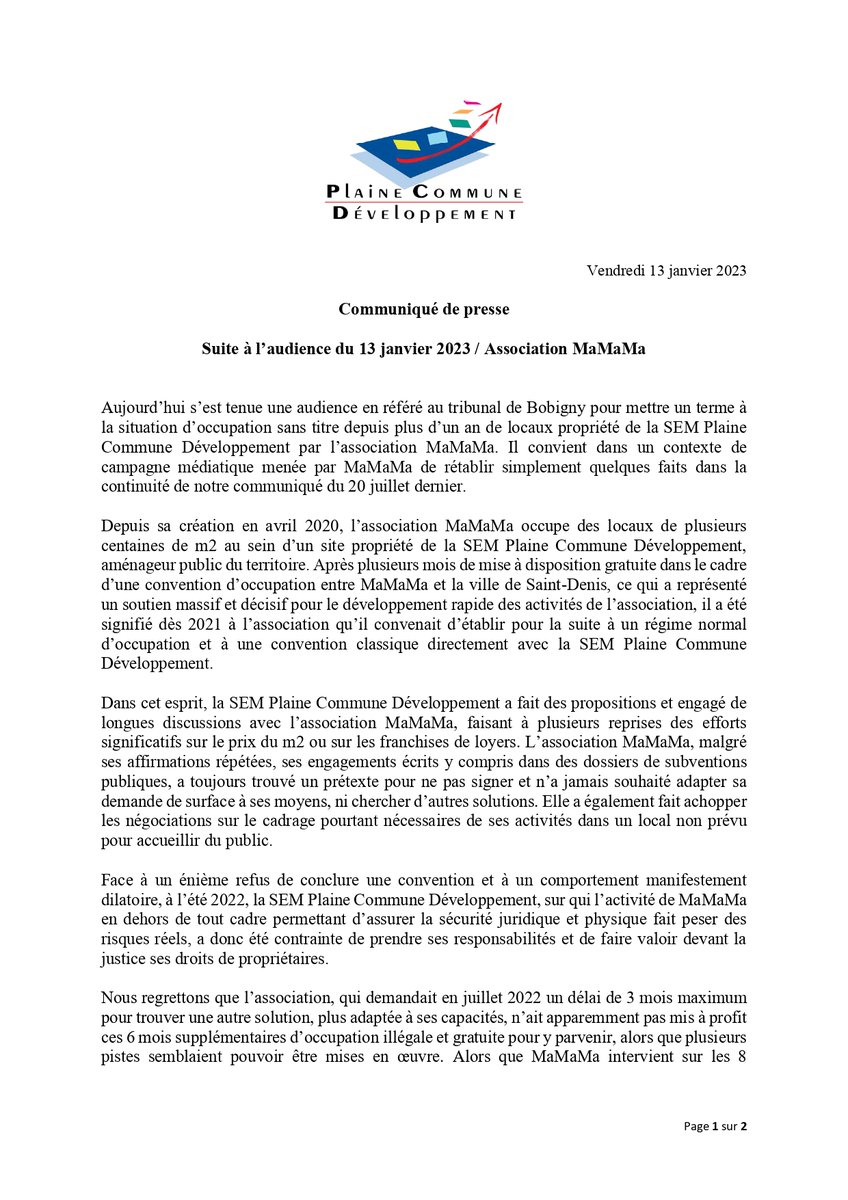 Plaine Co Développement tweet media