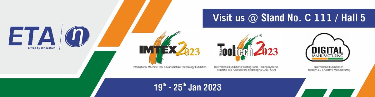 etatechnologyin's tweet photo. @etatechnologyin invites all to @IMTEX 2023

Date : 19-25th January, 2020
Location : @BIECentre, Bengaluru
Hall-Stand : Hall 5 | Stall C111

Exhibits
1. BTBM with Neck Turning.
2. Test Bed for Fatigue Test.

#BallTurningandBurnishingMachine #TestRigs
#exhibition https://t.co/HfHJLs5wRD