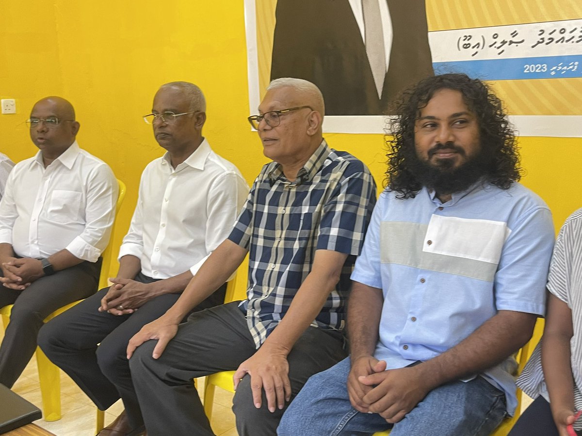 AmnaShath's tweet photo. #HappeningNow Addu City, Maradhoo #MDPKuriah #Ibu2023 https://t.co/8Oei96j1vz