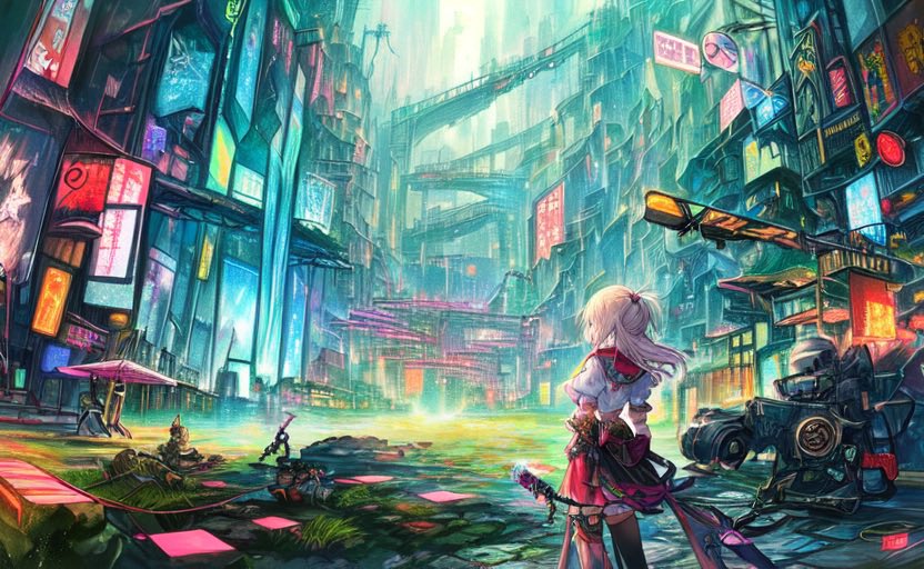 cubemeow's tweet photo. Rainfall Stage
#SF_Cyberpunk https://t.co/j3AJLiNWi4