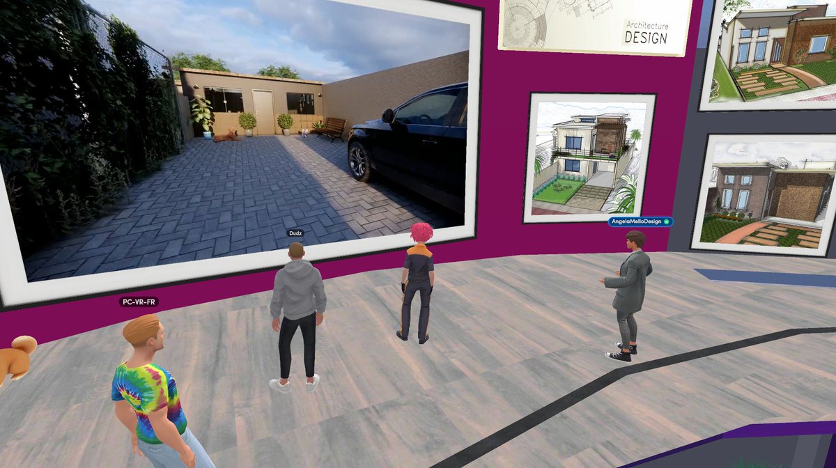 gardenbee_3d's tweet photo. I think this like event is miracle✨ We've met in #Spatial_io then organized a team called GVR. We'll provide total solution for companies who want to transit to web3 field. I'm so happy to work with them.😃 Without #Metaverse , we'll never meet. Thanks @PCVRCryptoFR1 @MetaDudz https://t.co/3TcsO6Osct