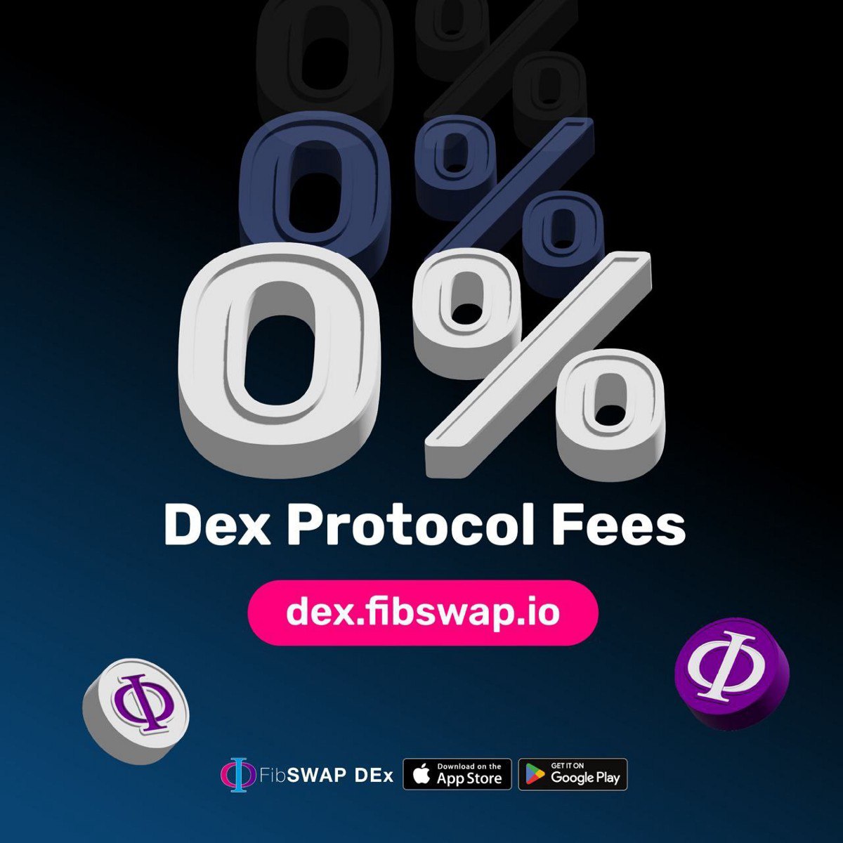 FibSwap's tweet photo. FIBO holders voted via the DAO to execute a new marketing campaign that removes all FibSWAP DEx protocol fees from the platform for a limited time.
Read more ↙️
 https://t.co/HZbPA3E1I6 https://t.co/bjYFa5TrFk