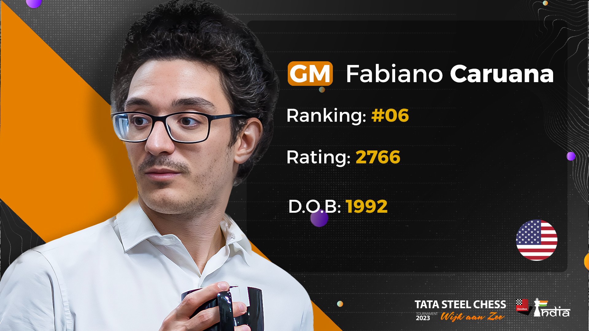 Tata Steel 2023 R3: Caruana joins the leaders - ChessBase India