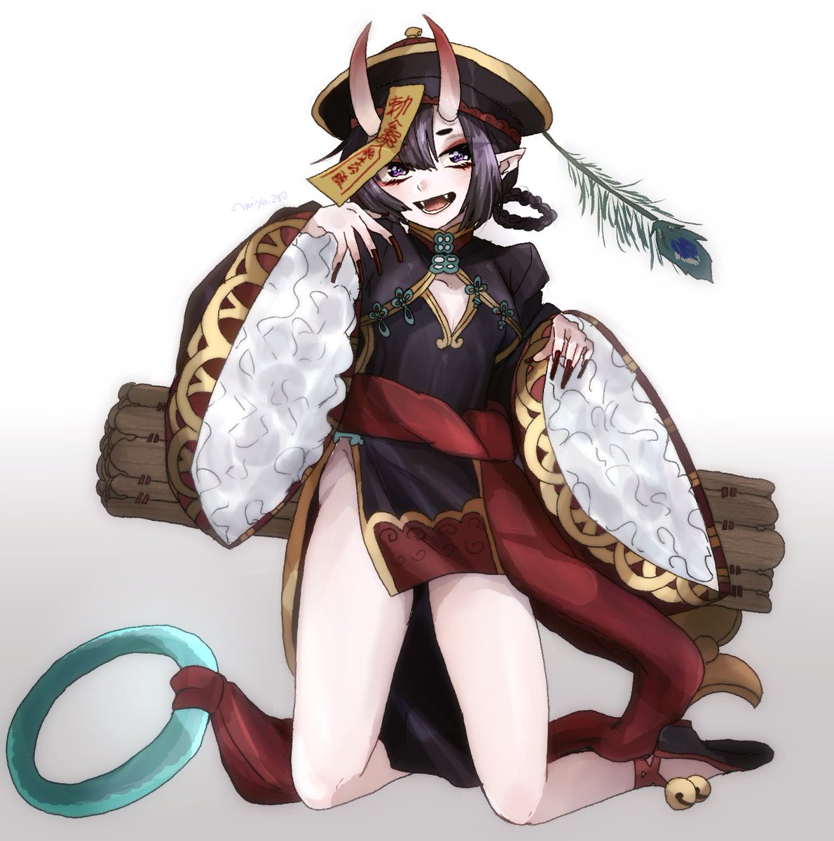 酒呑童子(Fate) 「酒呑童子 #FGO 」|鷹宮悠くん🏠のイラスト