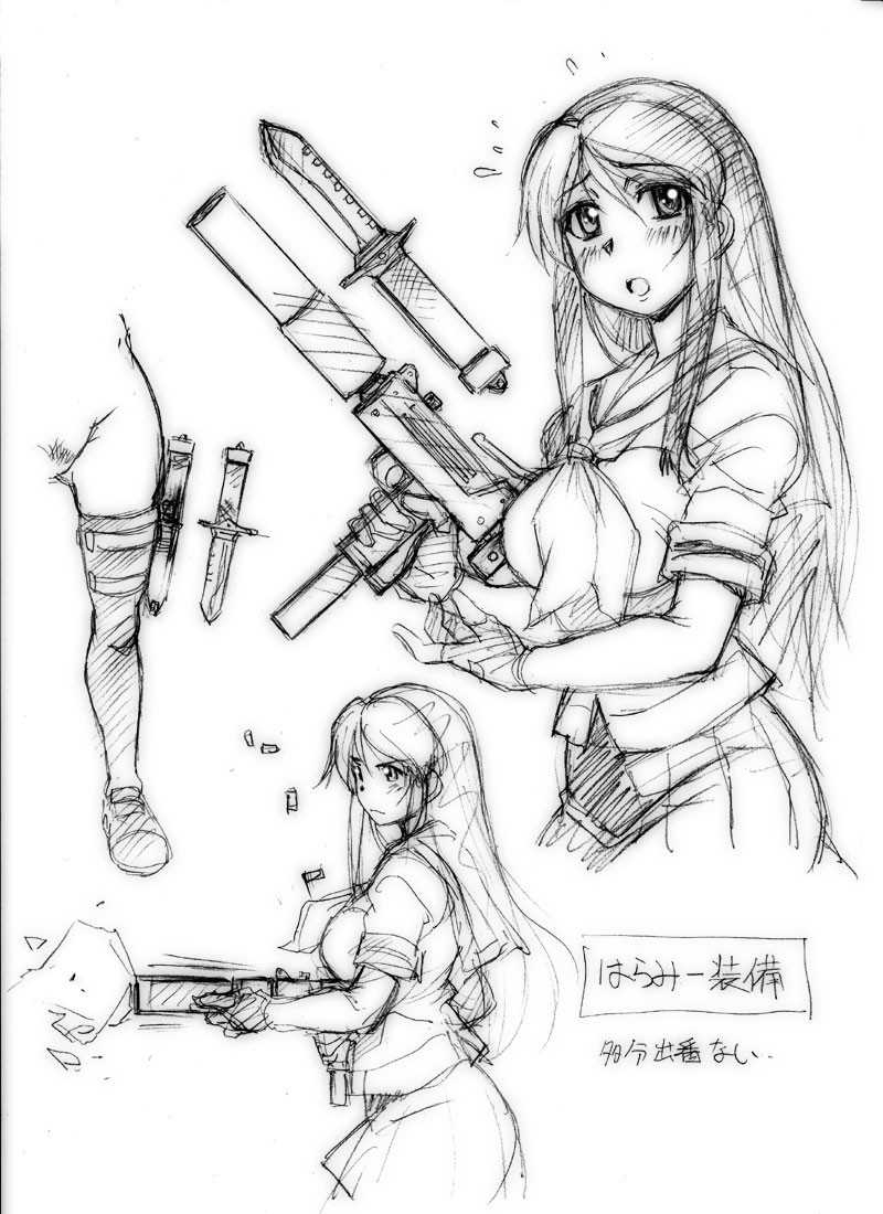 #TLに深刻な射撃ポーズ不足 
ほとんど無かったっス…。 /('・ω・`) 