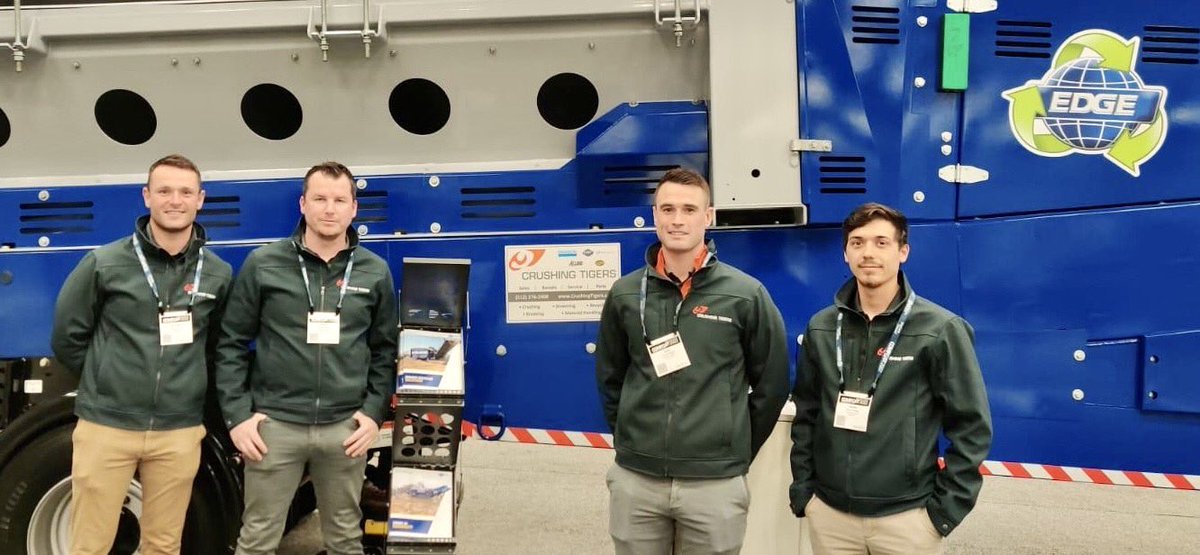 Adrian Mannix and the Crushing Tigers team will be at booth 114 at the #compost2023 US Composting Council  Compost Conference &amp; Tradeshow from Monday 24th- Thursday 27th January in Ontario, California.

Contact Adrian on 512 534 8592
Email adrian@crushingtigers.com