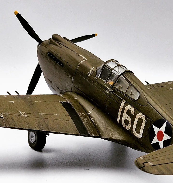 Airfix's tweet photo. Though it fought its way through history, the Curtiss P40-B Warhawk rarely gets the attention it deserves...

Recreating this fascinating warbird in 1/48th scale, Andy, you certainly have done it justice!

Have you built this kit before?

📸: Andy Curtis

#Airfix #scalemodelling https://t.co/W2kVqcwjcs