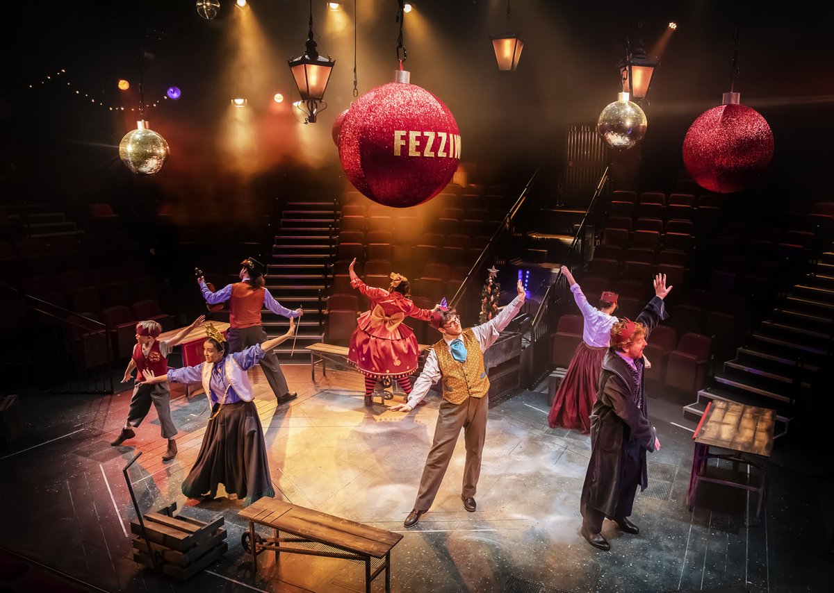 Wishing our A Christmas Carol company the best of luck for their final two performances today!

We've had a magical Christmas &amp; this lovely lot have helped spread Christmas cheer to our audiences for the last two months.

Final performances at 2.15pm &amp; 7pm today!