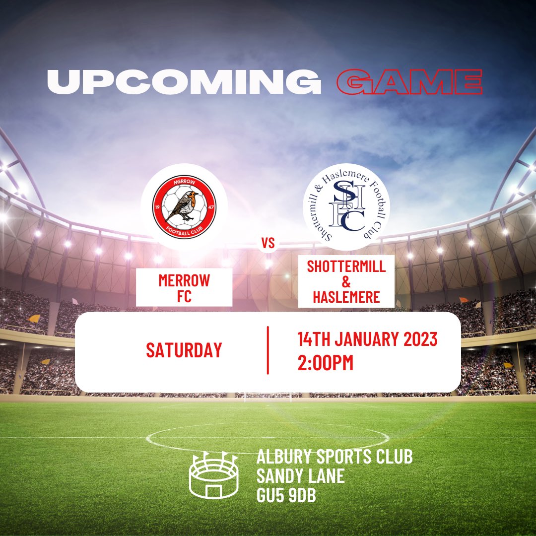 Merrow FC 1st/reserves tweet media