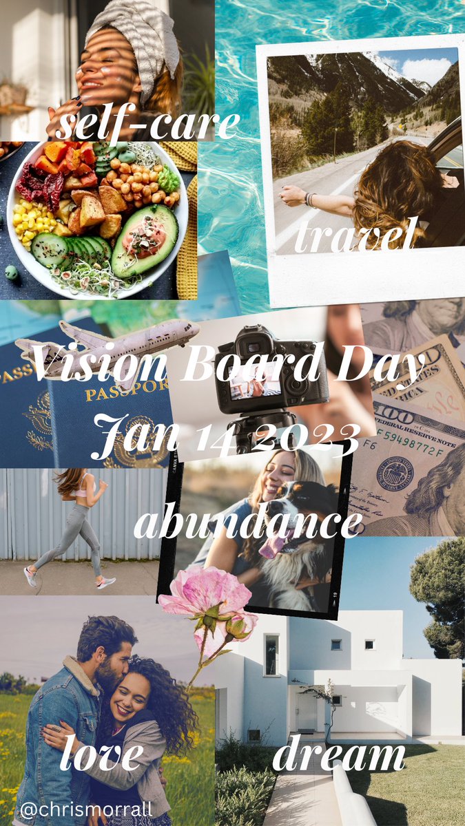 #happysaturday #happyweekend #goodmorning #goodday following on from #MakeYourDreamComeTrueDay #yesterday #Today is #nationalvisionboardday #visionboards help people #achieve their #goals & may help others see what you are trying to #achieve & #help you #SaturdayMotivation
