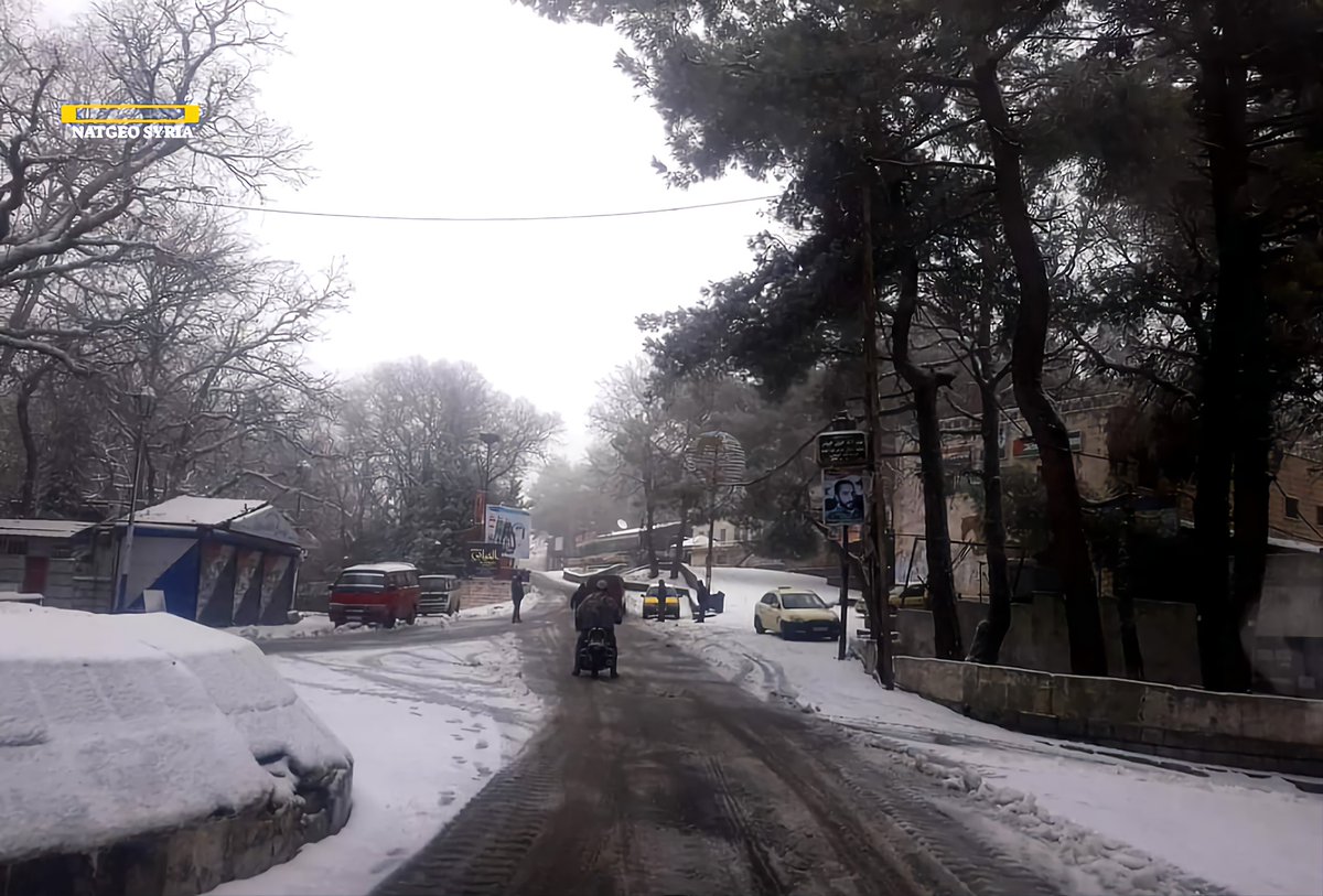 بلدة صلنفة تلبس الثوب الأبيض 🌨❄️🥰

#سوريا
#Syria 🇸🇾