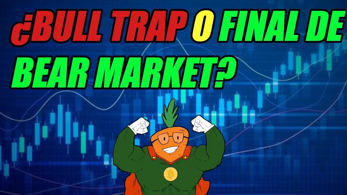 PastanagaCrypto's tweet photo. 📉¿BULL TRAP O FINAL DE BEAR MARKET?📈

Ya que Bitcoin ha tenido una fuerte subida recientemente está habiendo una disputa entre la gente que dice que es bull trap (trampa alcista) y la que dice que es el final del mercado bajista.

👇👇👇 https://t.co/eIo1sx7QKd