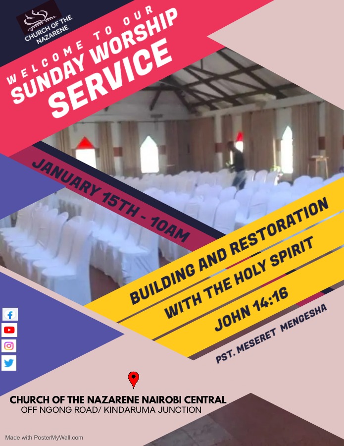 NaiCentralNaz's tweet photo. We are inviting you to our Sunday Worship Service from 10am to 12pm !! https://t.co/DksAkgyM1a