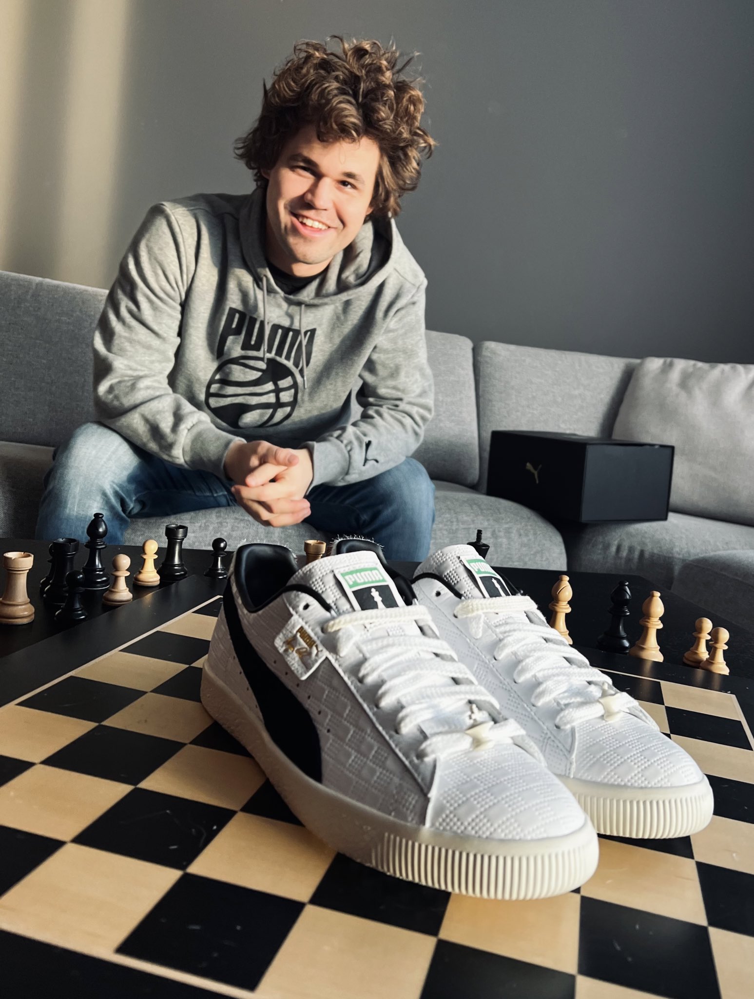 Magnus Carlsen on X: The first ever pair of C's💧   / X