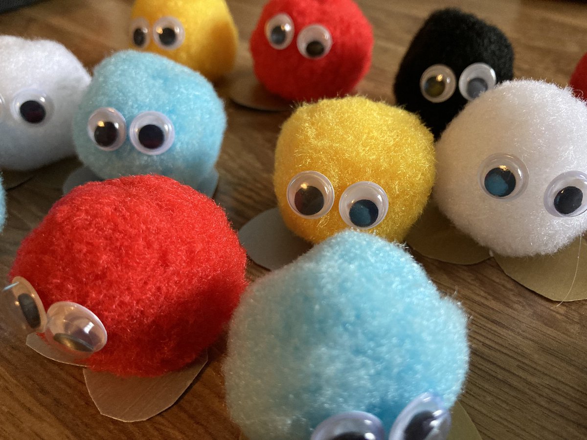 ‘Doug bugs’ ready for handwriting on Monday.