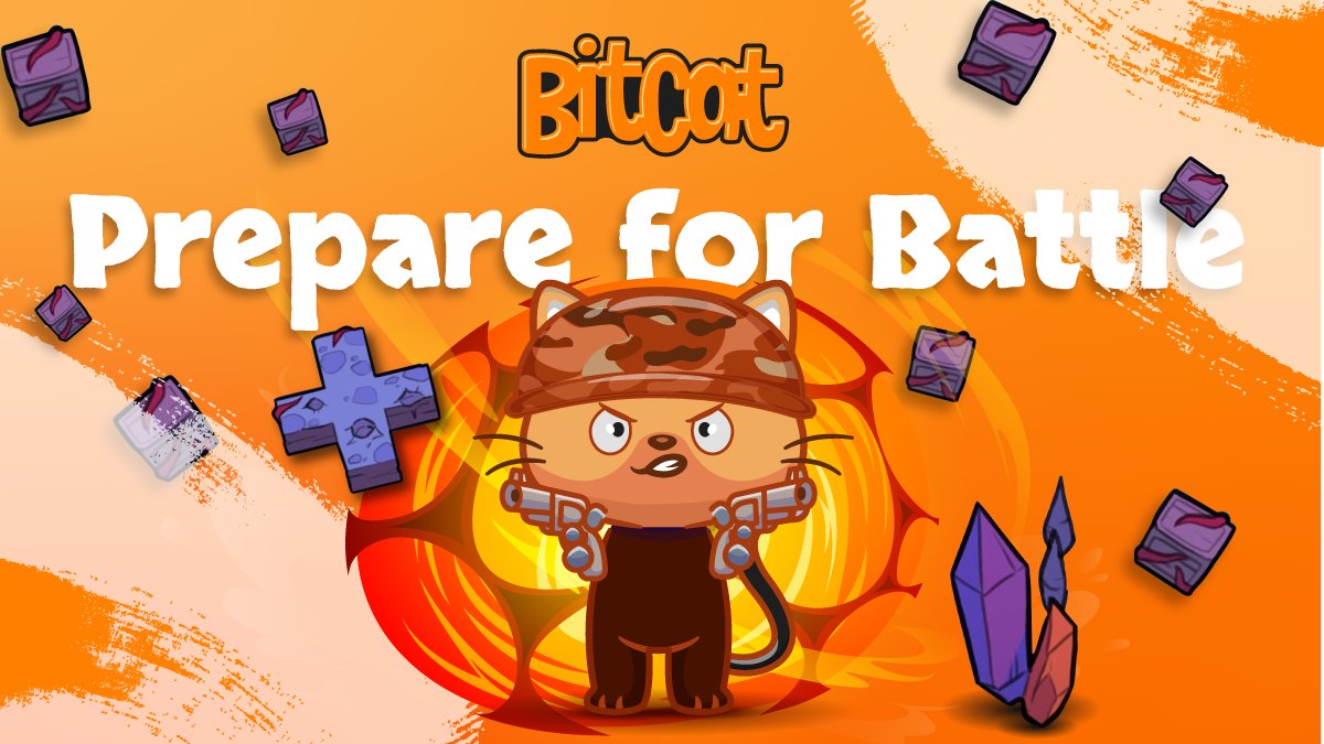 bitcatgame's tweet photo. Prepare for battle ‼️💣🤩
https://t.co/NwFeUQIAQ0 #BitcatGame https://t.co/aYjGamDeu3