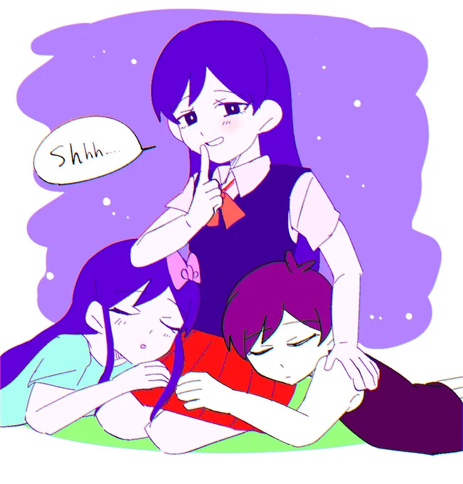 #絵を彩度100にすると超派手 まぶし ~  