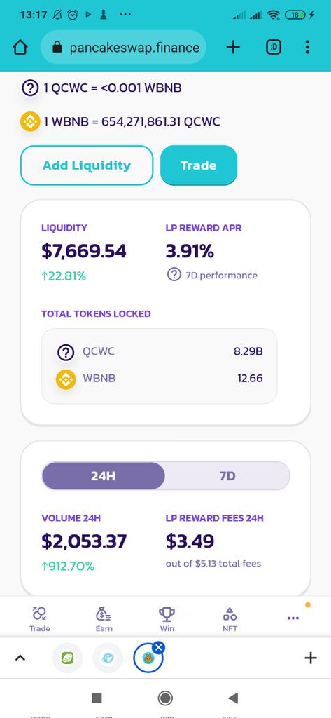 QATARCHAMPSWC's tweet photo. #swap #pancakes #BNB
#qcwc #bscbuy 🥅 the dip before the rocket takes off is now 🚀🚀🚀QCWC The real crypto of the People 🕊
https://t.co/jckoQtf79I https://t.co/zKNMW0YbL8