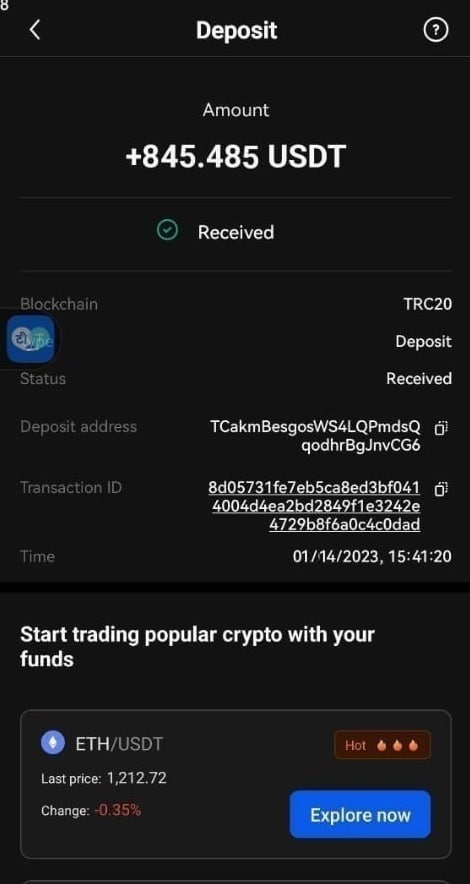 AssumeranWriter's tweet image. Interested how I done it? Pm me in just 11 usdt you can earn up to 30 usdt. Send me DM
