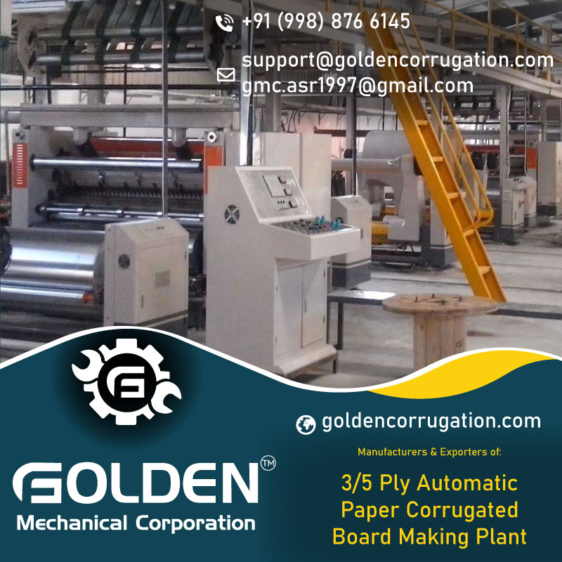 idea_amritsar's tweet photo. 3/5 Ply Automatic Paper Corrugated Board Making Plant Manufacturer Supplier Amritsar India
https://t.co/96qzZXPeN8
#3ply #paper #corrugated #automatic #plant #amritsar #india #manufacturer #exporterworldwide #export https://t.co/n56JoUnckF