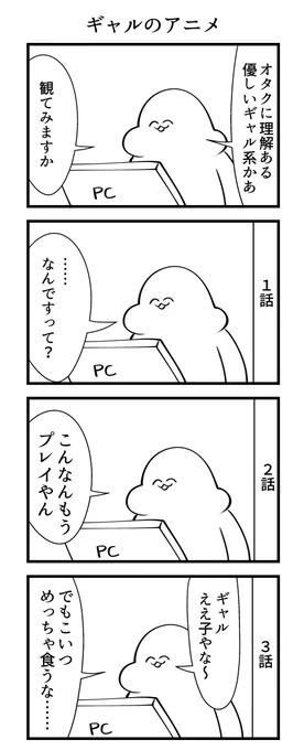 ギャルのアニメ 