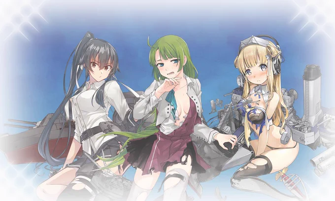2021年に偶然撮れたトリプル中破改めて見ると3人ともかなりの人気艦娘ですね…三択で人気投票したらかなり拮抗しそう 