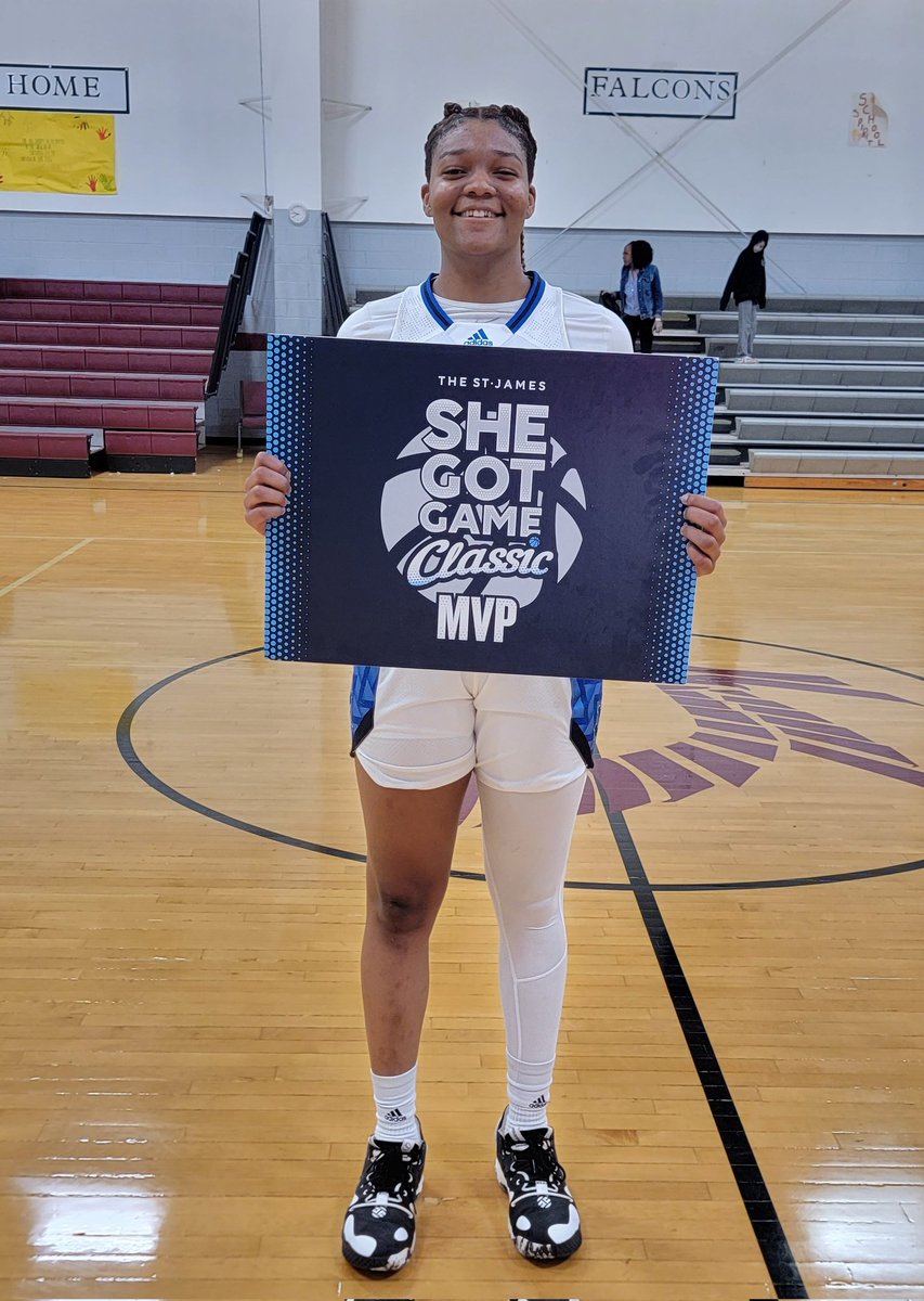 🏀 #CGHRMedia

<a href="/SheGotGame7/">She Got Game Classic</a>

#SheGotGameCLT

#SheGotGameClassic

FINAL
#LakeRegionHS (FL) - 27
VS
<a href="/JaYemgirlsbball/">John Marshall Girls Basketball</a> (VA) - 69

MVP - 2023 - Forward - Jaedyn Cook - 13 Pts ( <a href="/ECUWBB/">East Carolina Women’s Basketball</a> Signee)

2024 - Post - R'Mia Crutchfield - 13 Pts

#LakeRegion
2023  Guard - Angel Anderson - 14 Pts