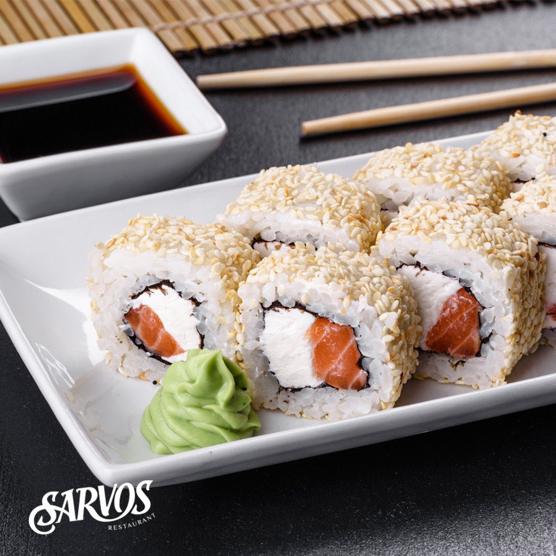 “Phıladelphıa Roll” hep sağlıklı olsun isteyenler için hazırladık. 🥢😋

(Somon, Salatalık, Kıvırcık, Krem Peynir / Dıșı Susam)

#sarvosrestaurant #sarvos #turkey #ıstanbul #basaksehir #restaurant #professionel #chef #instafood #eat #dinner #recipe #sushi #dünyamutfagı #lezzet