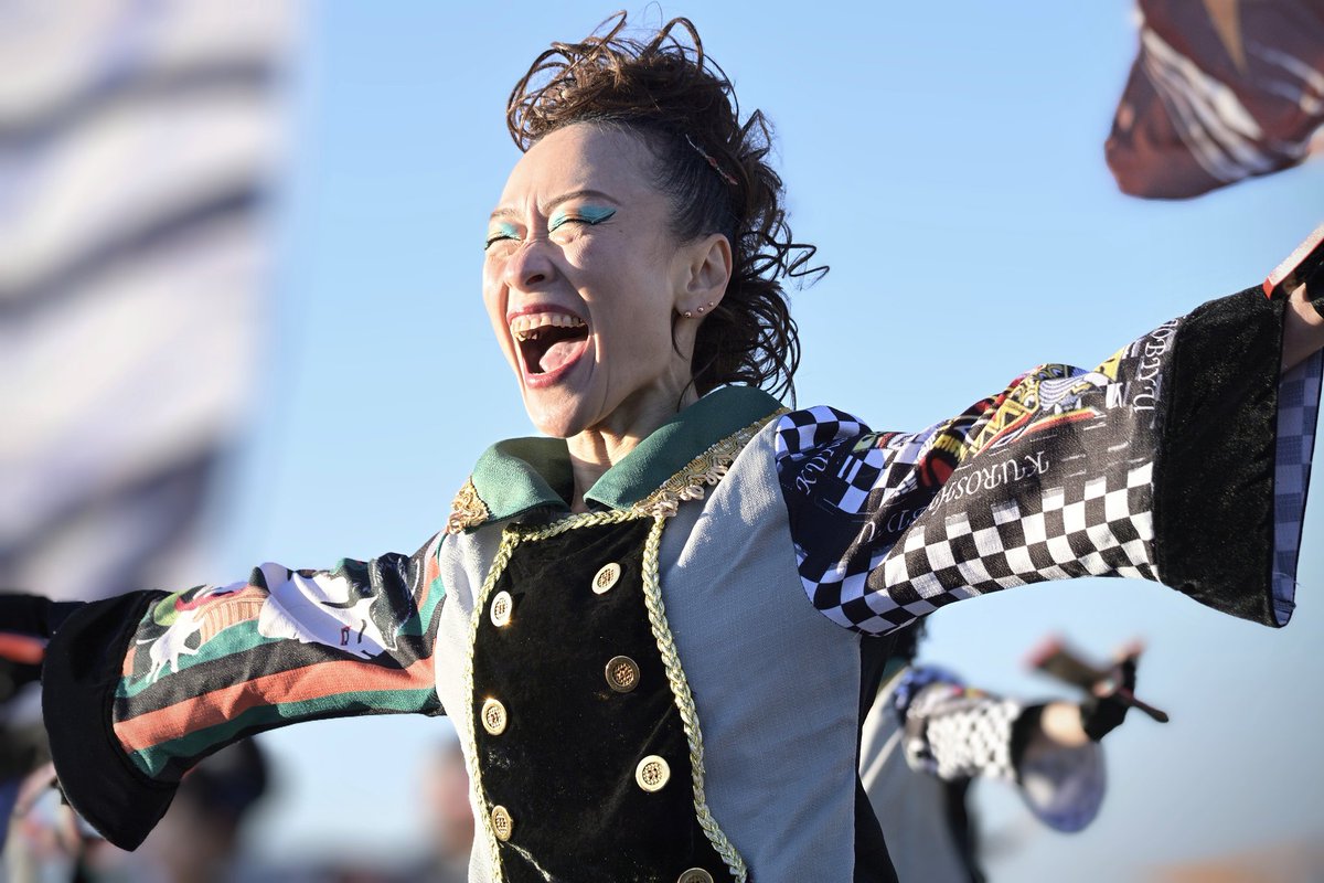 YD3200's tweet image. 2022年11月27日
第19回　#黒潮よさこい祭り (利根川会場)
「#黒潮美遊」さん⑩　#1one
ポートレート風に編集🤗
#黒よさ #ポートレート #よさこい #よさこい好きな人と繋がりたい #キリトリセカイ #写真好きな人と繋がりたい #ファインダー越しの私の世界