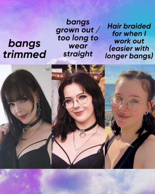 My fringe is getting too long, what should I do with it? I prefer the look of bangs but since I braid
