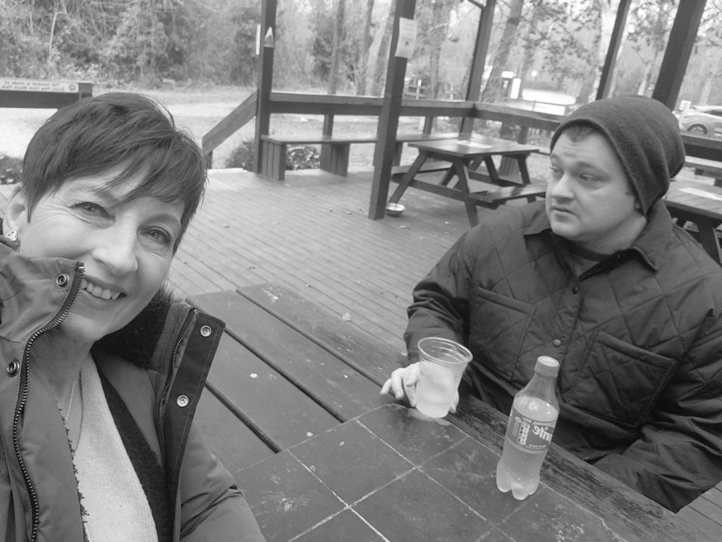 AnnaKennedy1's tweet image. Wet wet wet ....
Angelo and I at the park waiting for our chips and mozzarella dippers for me yum 😋 

#weekendroutine #autism #wellbeing
