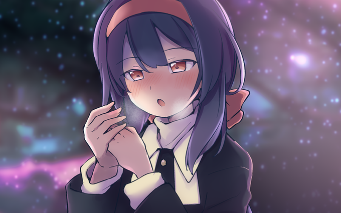 今回の冬川さんはトリミングした方が良い感じな気がする 