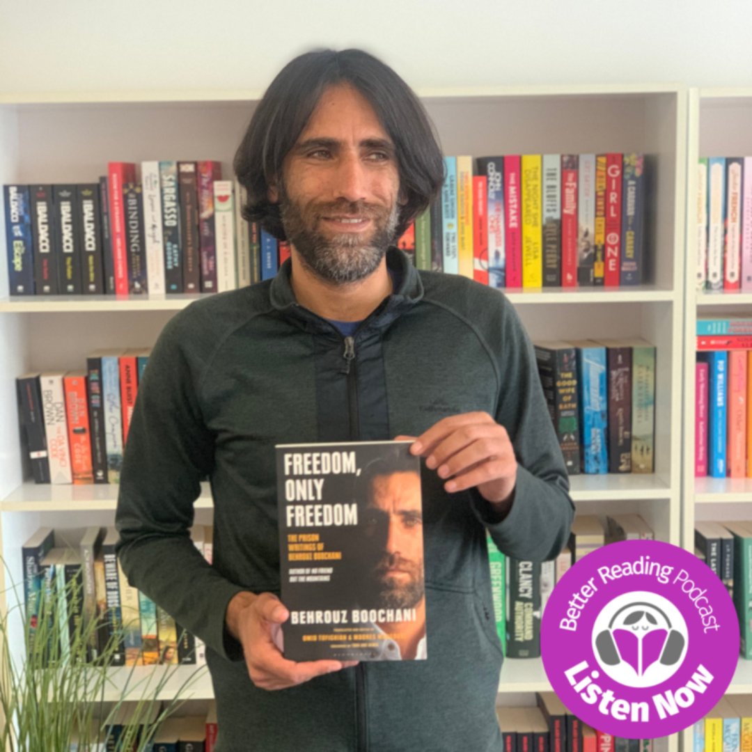 Award-winning author, journalist and human rights activist Behrouz Boochani was interviewed on the <a href="/betterreadingau/">betterreadingau</a> podcast about his latest book FREEDOM, ONLY FREEDOM.

Listen here: bit.ly/3k8smLi