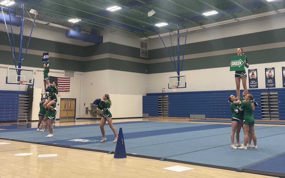 BonitaSpringsHS's tweet photo. Your Bull Shark cheerleaders competed in the Shark Tank Showdown yesterday! Way to bring the energy! #bullsharks #competitivecheerleading #cheerleading https://t.co/SidtqriQXd