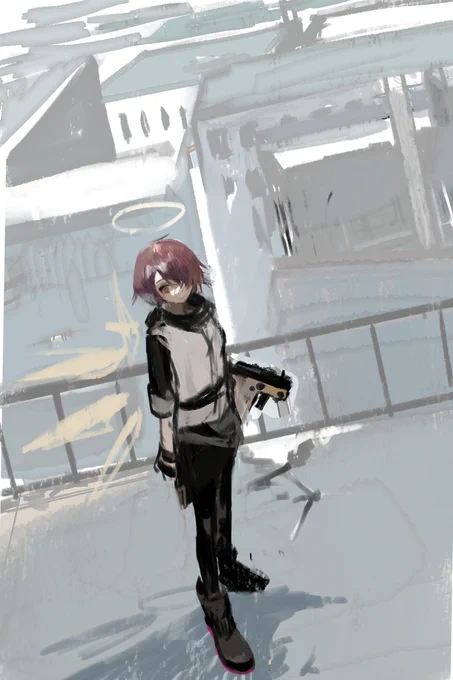 なんか書きたくて既存の落書き弄ってる 