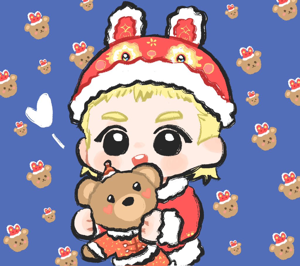 🎨小年快乐呀～^^
<🐰兔兔与熊熊🐻>
<a href="/official_mino_/">official_mino_</a> 💕
健健康康 快快乐乐

#宋旻浩 #MINO #WINNER #fanart #minofanart #송민호