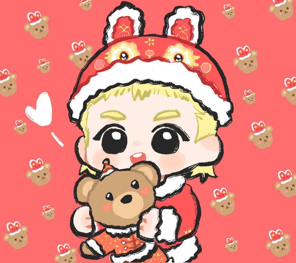 HHHope_'s tweet photo. 🎨小年快乐呀～^^
<🐰兔兔与熊熊🐻>
@official_mino_ 💕
健健康康 快快乐乐

#宋旻浩 #MINO #WINNER #fanart #minofanart #송민호 https://t.co/FVgTHbLyOh