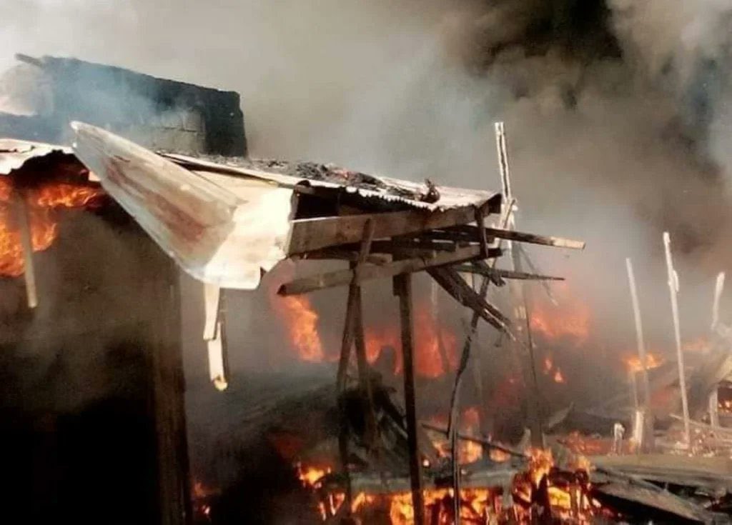 Inferno Depredates Ibadan Spare Parts Market