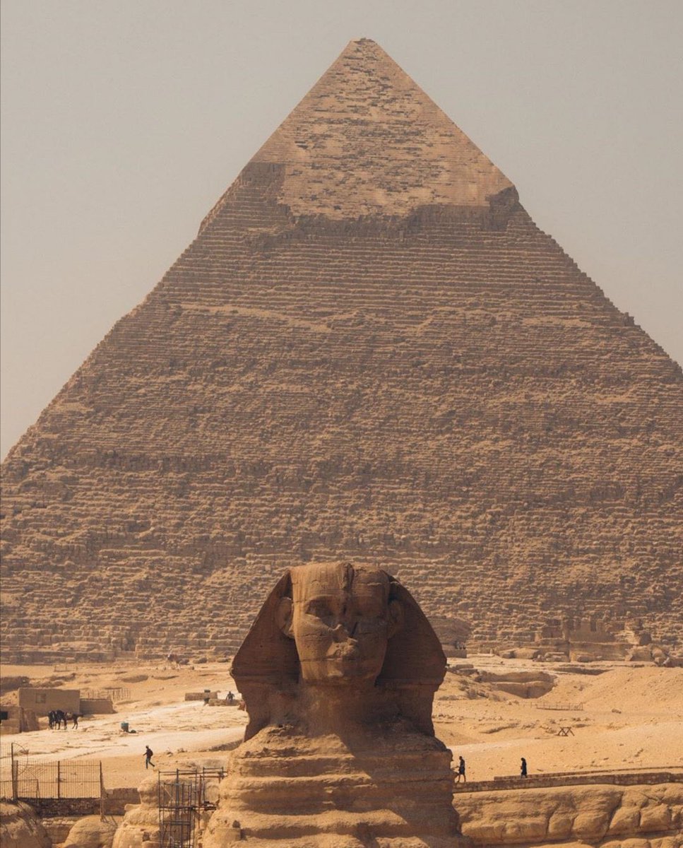 The Great Pyramids of Giza.