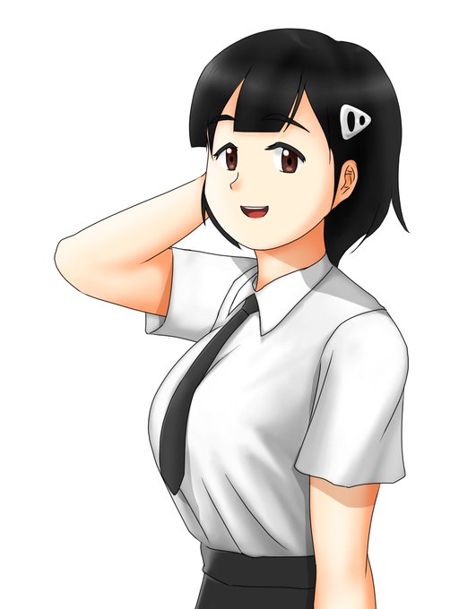 高台県一(@koudaikenichi)さんの秋元さんを描きました。⬇️の漫画のキャラです😀
https://t.co/gjuSfeP6TY 